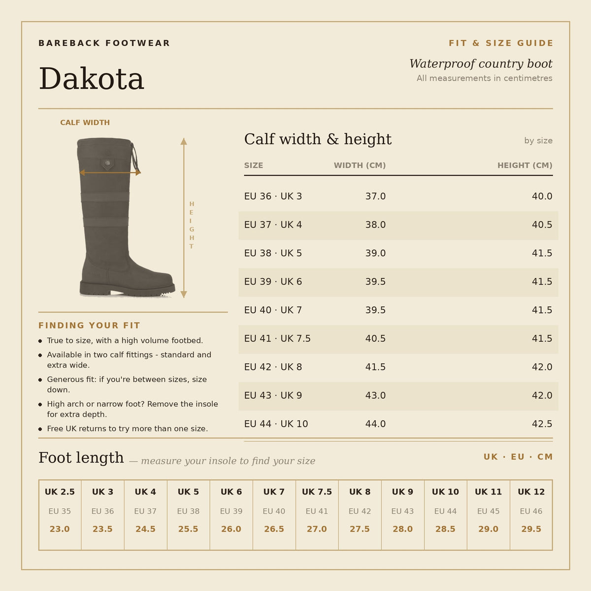 Dakota Waterproof Country Boots - Brown