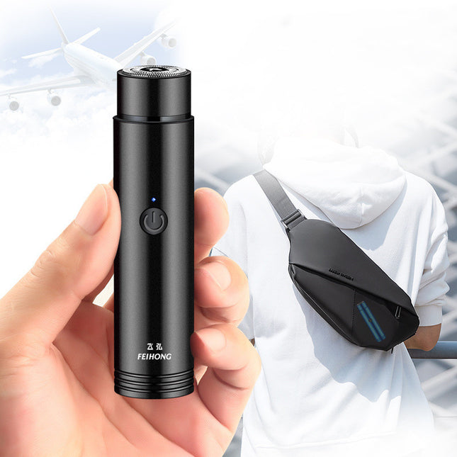 Mini Electric Shaver Portable Car Rechargeable Shaver - 𝓢𝓱𝓸𝓹𝓵𝓮𝓬𝔂