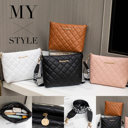 Small Messenger Bag For Women Trend Lingge Embroidery Female Shoulder Bags Fashion Chain Ladies Crossbody Purse - 𝓢𝓱𝓸𝓹𝓵𝓮𝓬𝔂