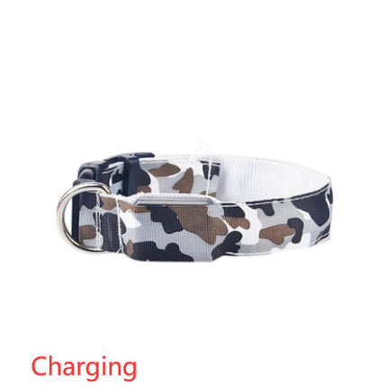 Camouflage pet supplies luminous dog collar - 𝓢𝓱𝓸𝓹𝓵𝓮𝓬𝔂