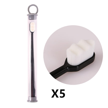 Ultra-fine Toothbrush Super Soft Bristle Deep Cleaning Brush Portable For Oral Care Tools Teeth Care Oral Cleaning Travel - 𝓢𝓱𝓸𝓹𝓵𝓮𝓬𝔂