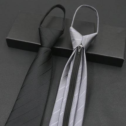 Men's Formal Wear Business Zipper Tie-free - 𝓢𝓱𝓸𝓹𝓵𝓮𝓬𝔂