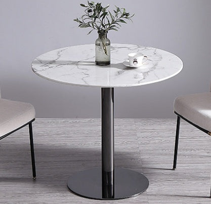 Chair Marble Small Round Table Table And Chair Iron Art - 𝓢𝓱𝓸𝓹𝓵𝓮𝓬𝔂