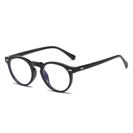 Literary retro round Japanese and Korean fashionable rice nail sunglasses - 𝓢𝓱𝓸𝓹𝓵𝓮𝓬𝔂