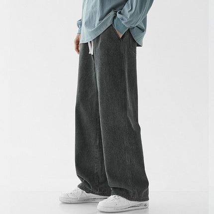 Mens Fashion Casual Loose Straight Jeans - 𝓢𝓱𝓸𝓹𝓵𝓮𝓬𝔂