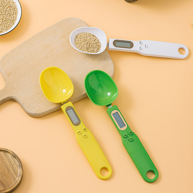 Electronic Kitchen Scale LCD Display Digital Weight Measuring Spoon Digital Spoon Scale Mini Kitchen Accessories Tools - 𝓢𝓱𝓸𝓹𝓵𝓮𝓬𝔂