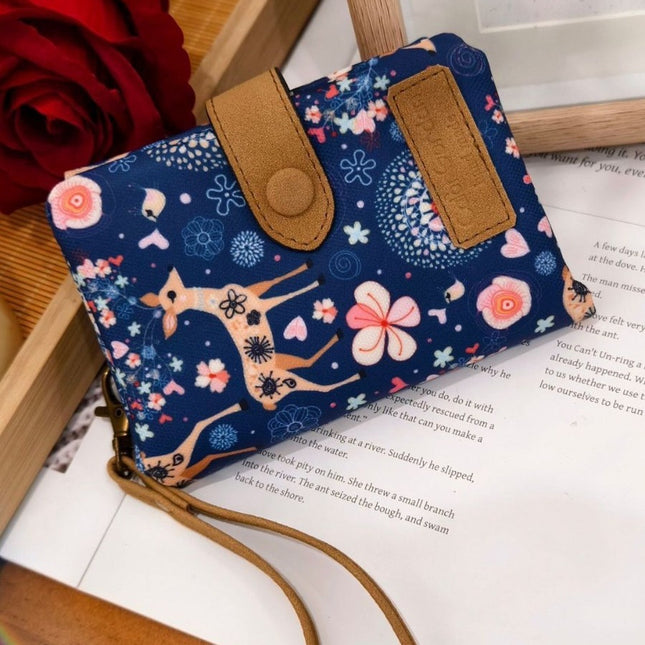 Multifunctional Tri-fold Fashion Multi-card-slot Printed Wallet - 𝓢𝓱𝓸𝓹𝓵𝓮𝓬𝔂