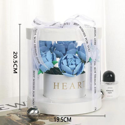 Building Blocks Rose Bouquet Flower Pot - 𝓢𝓱𝓸𝓹𝓵𝓮𝓬𝔂