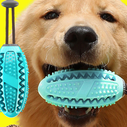 Dog Toys Silicon Suction Cup Tug Interactive Dog Ball Toy For Pet Chew Bite Tooth Cleaning Toothbrush Feeding Pet Supplies - 𝓢𝓱𝓸𝓹𝓵𝓮𝓬𝔂