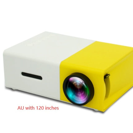 Portable Projector 3D Hd Led Home Theater Cinema HDMI-compatible Usb Audio Projector Yg300 Mini Projector - 𝓢𝓱𝓸𝓹𝓵𝓮𝓬𝔂