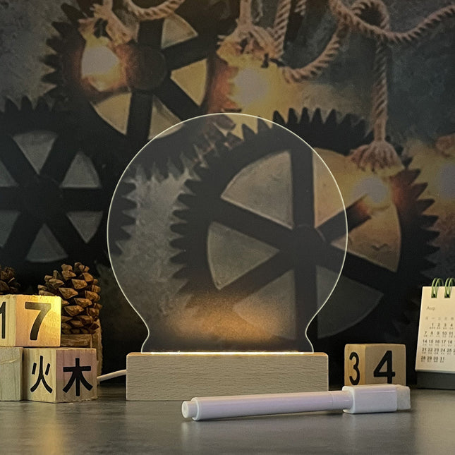Creative Note Board Creative Led Night Light USB Message Board Holiday Light With Pen Gift For Children Girlfriend Decoration Night Lamp - 𝓢𝓱𝓸𝓹𝓵𝓮𝓬𝔂