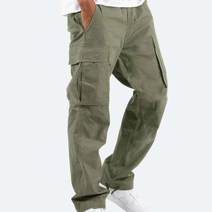 Men's Workwear Drawstring Multi-pocket Casual Pants - 𝓢𝓱𝓸𝓹𝓵𝓮𝓬𝔂