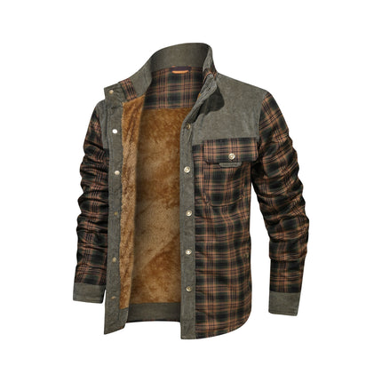 Men's Wool Thick Coat Jacket - 𝓢𝓱𝓸𝓹𝓵𝓮𝓬𝔂