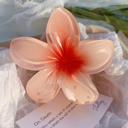 High Sense Plumeria Rubra Seaside Holiday Barrettes - 𝓢𝓱𝓸𝓹𝓵𝓮𝓬𝔂