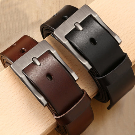 Belt Men's Pin Buckle Business Casual Simple - 𝓢𝓱𝓸𝓹𝓵𝓮𝓬𝔂