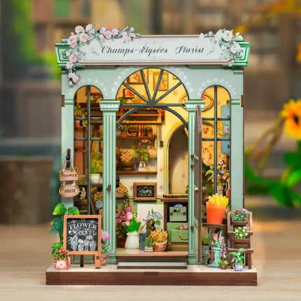 Mini House Kit Wooden Book - 𝓢𝓱𝓸𝓹𝓵𝓮𝓬𝔂