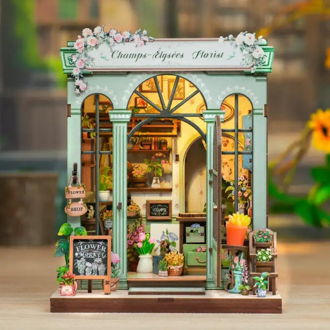 Mini House Kit Wooden Book - 𝓢𝓱𝓸𝓹𝓵𝓮𝓬𝔂