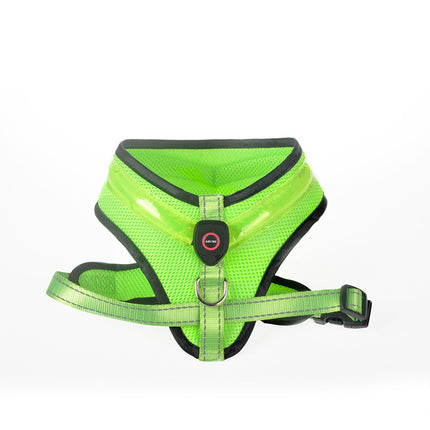 LED Luminous Dog Harness Led USB Charging Dog Chest Strap Vest Pet Safety Reflective Harness Pet Vest For Puppy Large Dog Pet Products - 𝓢𝓱𝓸𝓹𝓵𝓮𝓬𝔂