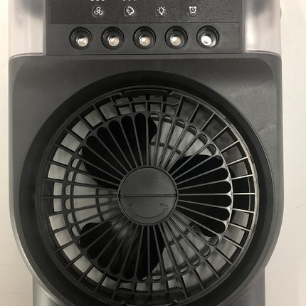 Portable USB Air Conditioner Cooling Fan With 5 Sprays 7 Color Light 600ML Water Tank Spray Mist Air Cooler Humidifiers - 𝓢𝓱𝓸𝓹𝓵𝓮𝓬𝔂