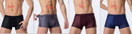 Ice silk men's underwear mesh boxer - 𝓢𝓱𝓸𝓹𝓵𝓮𝓬𝔂