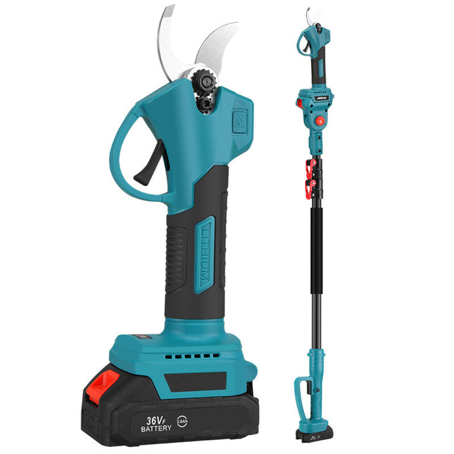 Rechargeable Lithium Battery Electric Chain Saw Garden Outdoor Single Handsaw Rod Suit
