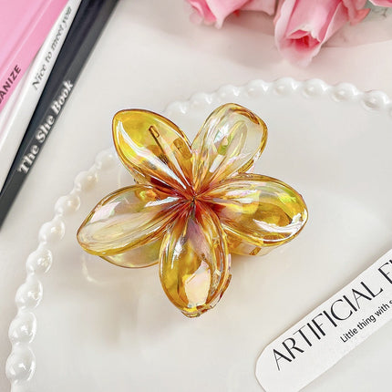 High Sense Plumeria Rubra Seaside Holiday Barrettes - 𝓢𝓱𝓸𝓹𝓵𝓮𝓬𝔂