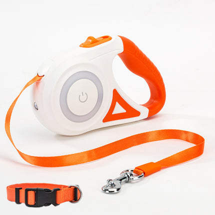 Dog Leash Retractable Leash And Dog Collar Spotlight Automatic Pet Dog Cat Traction Rope For Small Medium Dogs Pet Product - 𝓢𝓱𝓸𝓹𝓵𝓮𝓬𝔂