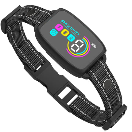 Smart Automatic Anti Barking Dog Collar Rechargeable Bark Stopper Stop Barking HD Digital Display IP67 Waterproof Collar For Dogs Pet Products - 𝓢𝓱𝓸𝓹𝓵𝓮𝓬𝔂