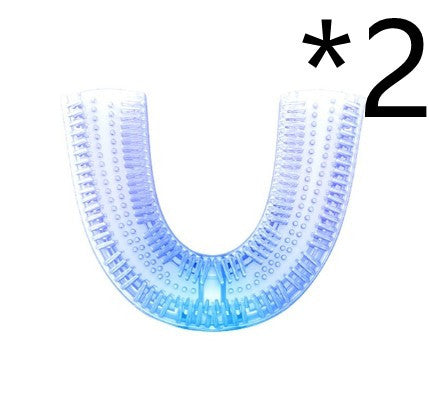 360 Degrees Intelligent Automatic Electric  Toothbrush Waterproof U Type Tooth Brush Whitening Blue Light USB Charging - 𝓢𝓱𝓸𝓹𝓵𝓮𝓬𝔂