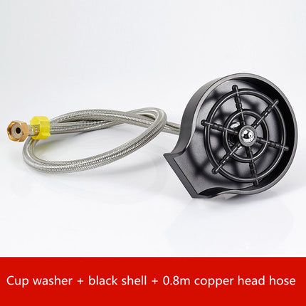 Bar Counter Cup Washer Sink High-pressure Spray Automatic Faucet Coffee Pitcher Wash Cup Tool Kitchen - 𝓢𝓱𝓸𝓹𝓵𝓮𝓬𝔂