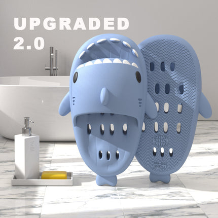 Shark Slippers With Drain Holes Shower Shoes For Women Quick Drying Eva Pool Shark Slides Beach Sandals With Drain Holes - 𝓢𝓱𝓸𝓹𝓵𝓮𝓬𝔂