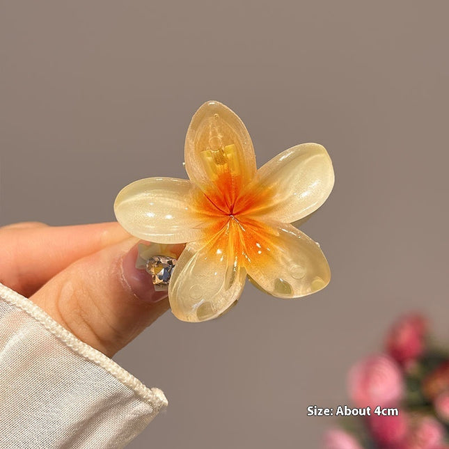 High Sense Plumeria Rubra Seaside Holiday Barrettes - 𝓢𝓱𝓸𝓹𝓵𝓮𝓬𝔂