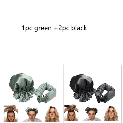 New Heatless Curl Stick With Cloth Cover Cute Ball Head Hair Curler Headband Hair Rollers Wave Form Curling Rod Hair Style Tools Gadgets - 𝓢𝓱𝓸𝓹𝓵𝓮𝓬𝔂