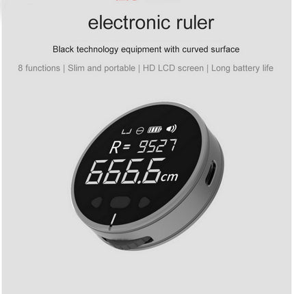 Distance Measuring Instrument Electronic Measuring Ruler Tape Measure High Definition Digital LCD High Precision Electronic Measuring Ruler Tool - 𝓢𝓱𝓸𝓹𝓵𝓮𝓬𝔂