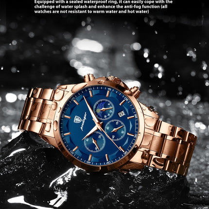 Sports Men's Watches Multifunctional Waterproof Quartz Watch - 𝓢𝓱𝓸𝓹𝓵𝓮𝓬𝔂