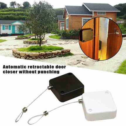 Automatic Door Closer Punch-Free Soft Close Door Closers For Sliding Door Glass Door 500g-1000g Tension Closing Device - 𝓢𝓱𝓸𝓹𝓵𝓮𝓬𝔂