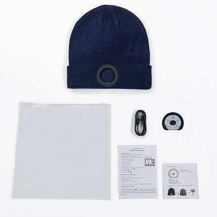 Bluetooth Headset Hat Led Luminous Wireless Music - 𝓢𝓱𝓸𝓹𝓵𝓮𝓬𝔂