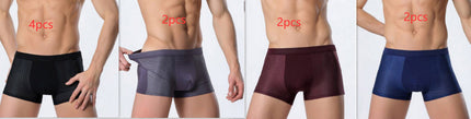 Ice silk men's underwear mesh boxer - 𝓢𝓱𝓸𝓹𝓵𝓮𝓬𝔂