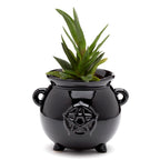 Gothic Gifts Cauldron Shaped Indoor Plant Pot