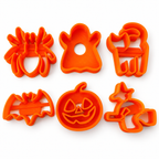 Halloween Cookie Cutter Set | 6-Piece 3D Printed
