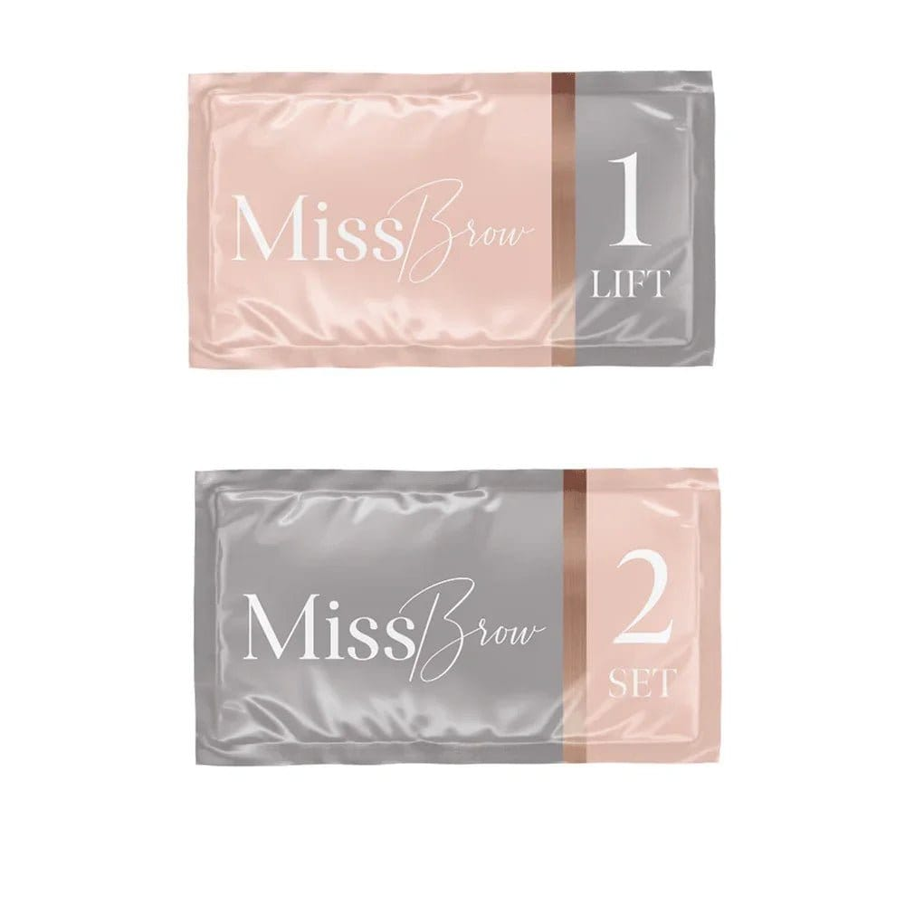 At-Home Brow Lamination Gift Kit with Tools & Aftercare Serum