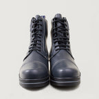 Kentucky Storm Waterproof Jodhpur Boots - Polished Navy
