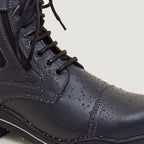 Kentucky Storm Waterproof Jodhpur Boots - Polished Navy