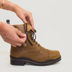 Kentucky Storm Waterproof Jodhpur Boots - Mocha