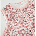 Kids Stylish Vest Pink Rosablomst