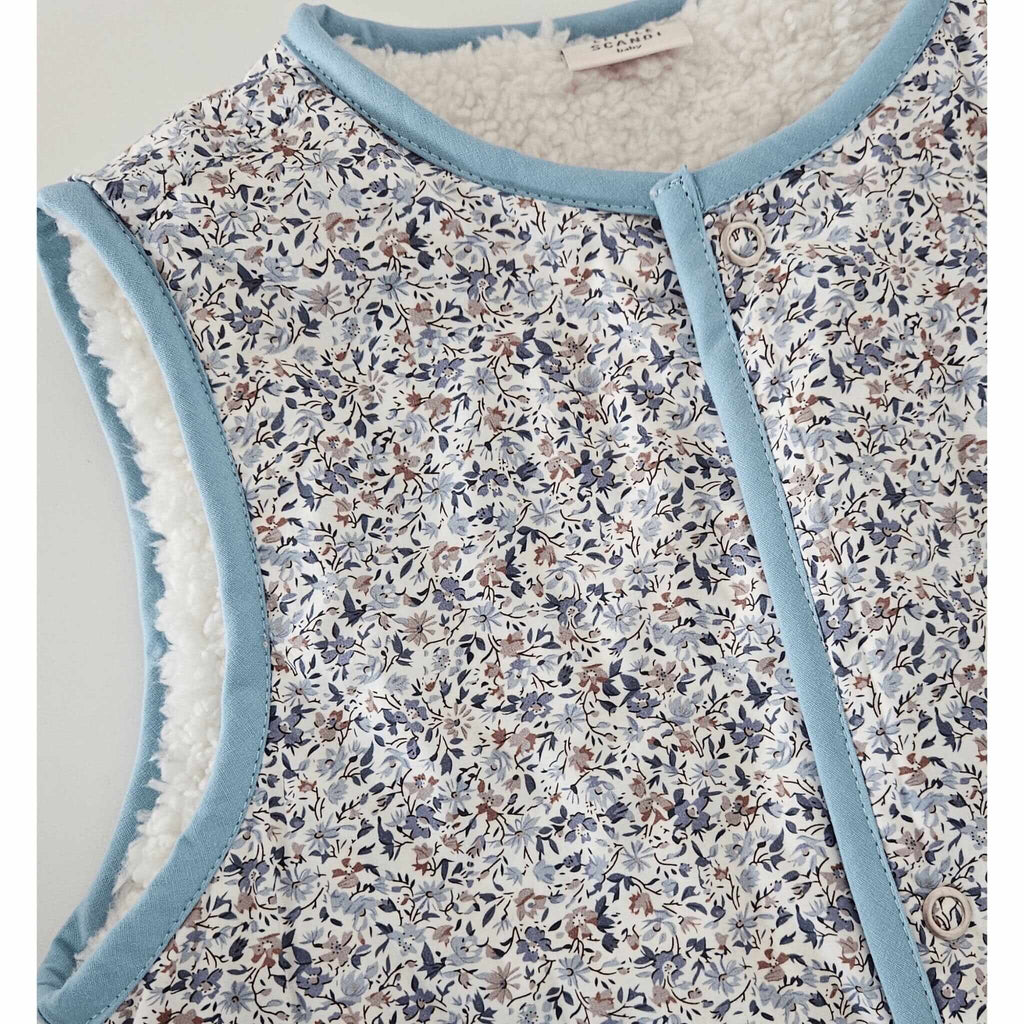 Kids Stylish Vest - Poppy Leafy