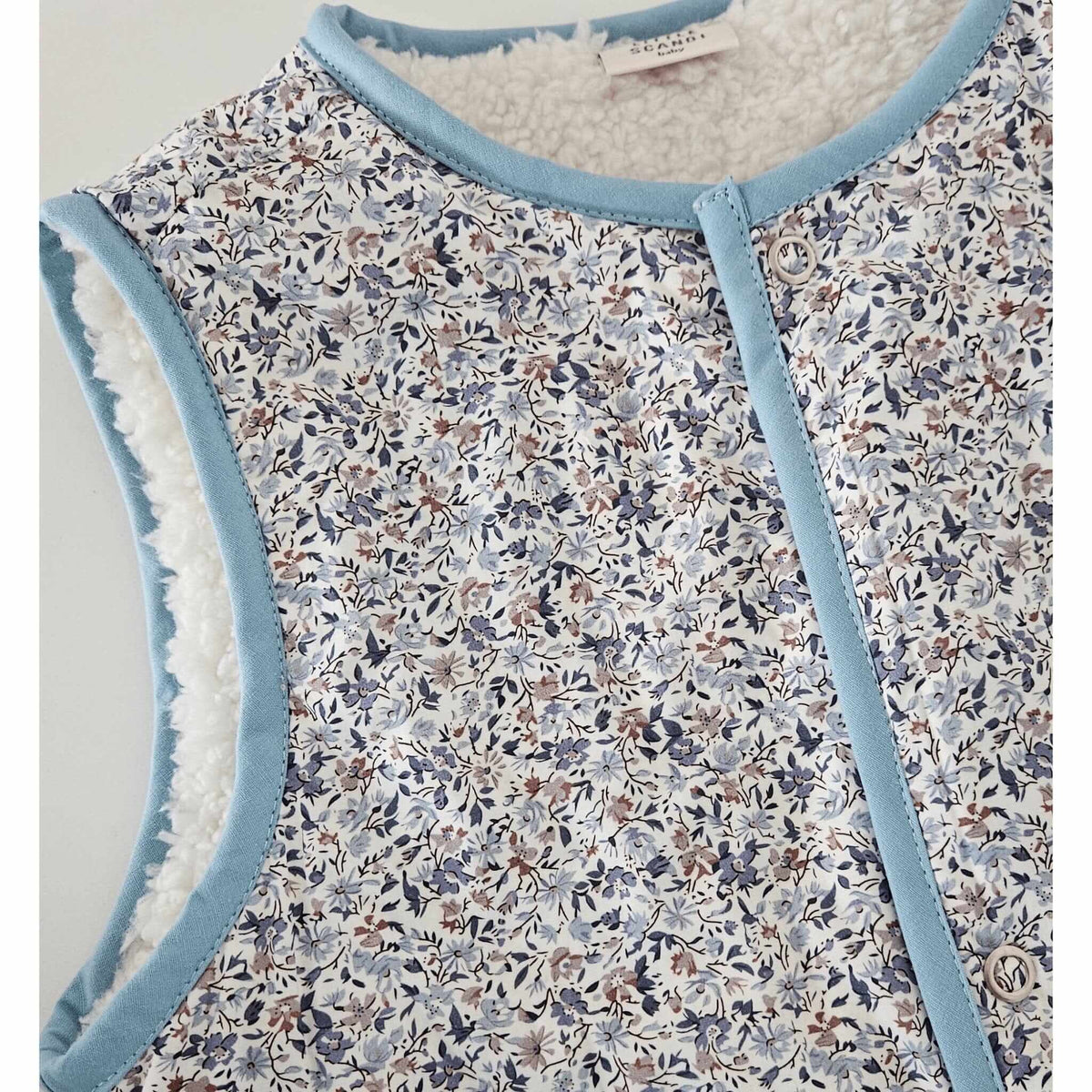 Kids Stylish Vest - Poppy Leafy