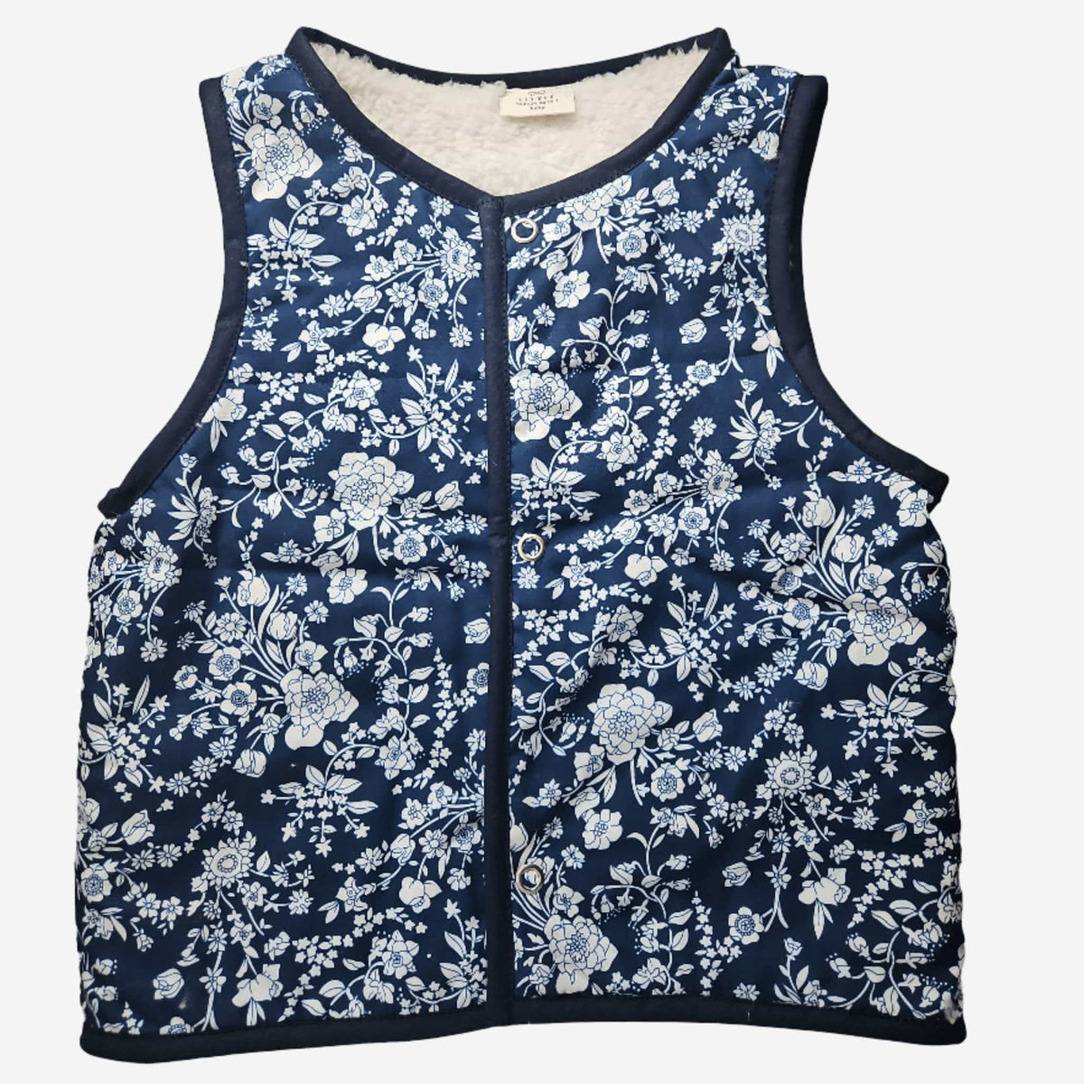 Kids Stylish Vest - Blue Himmelblomst