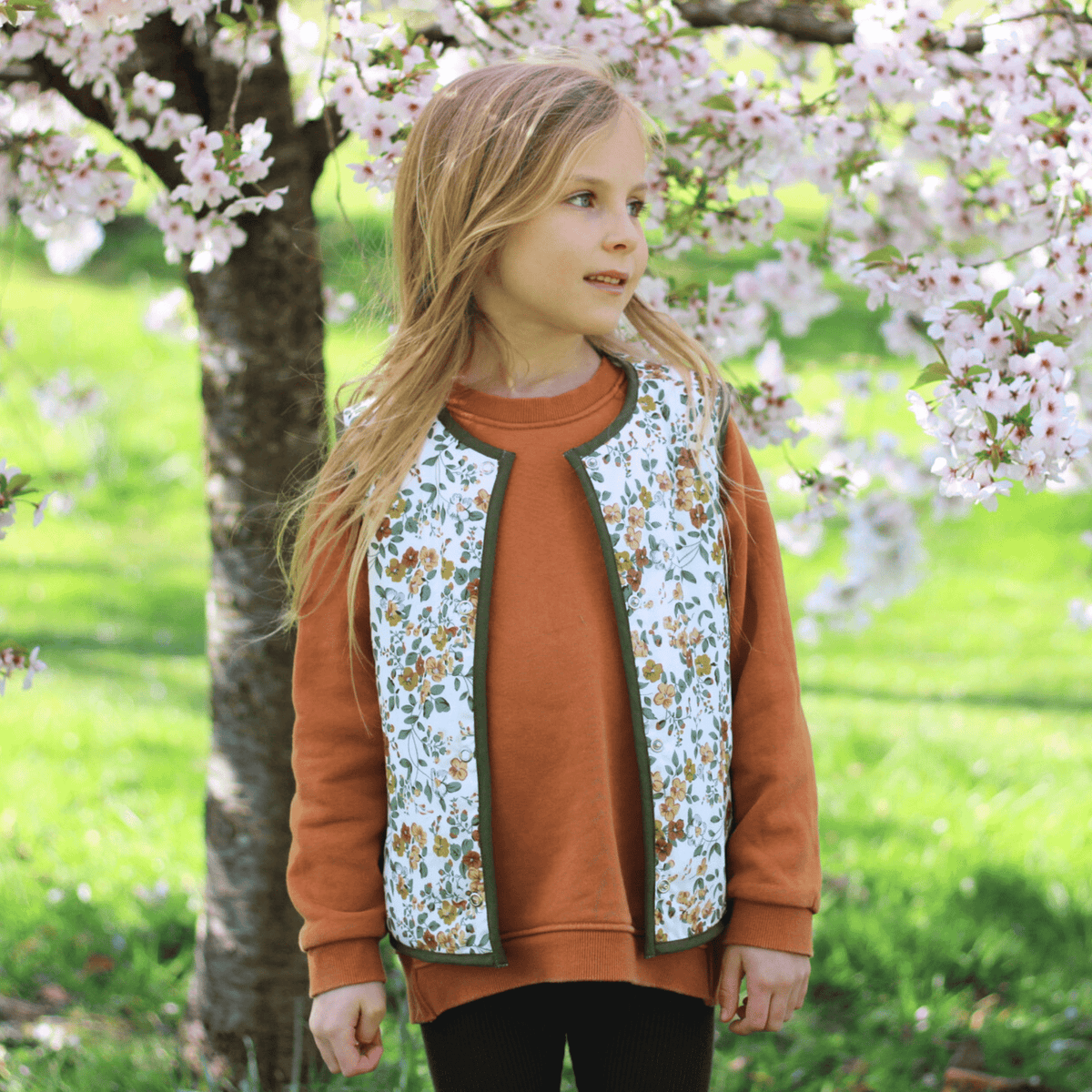 Kids Vest - Viola Cornuta
