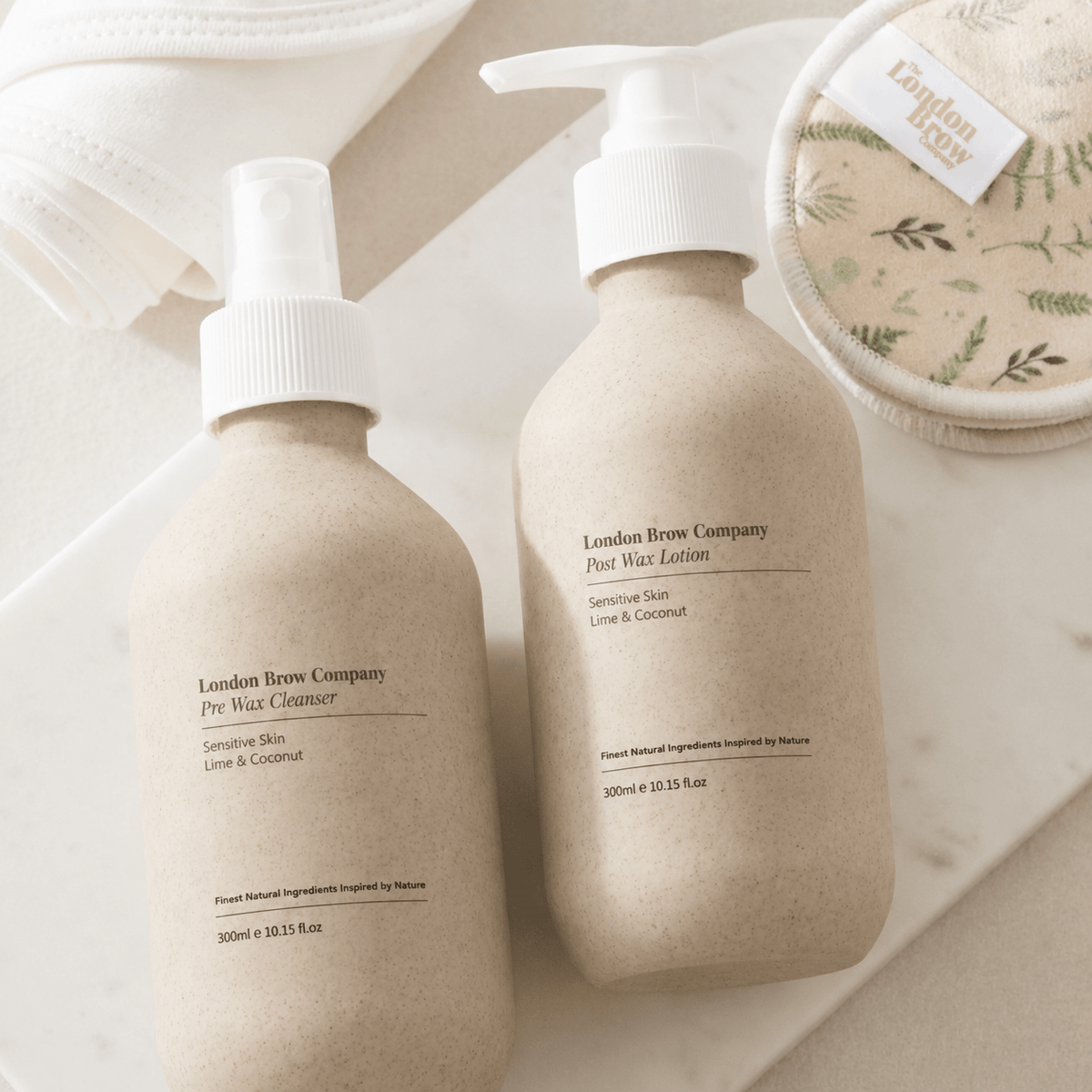 Pre-Wax Cleanser & Post-Wax Lotion Set | London Brow